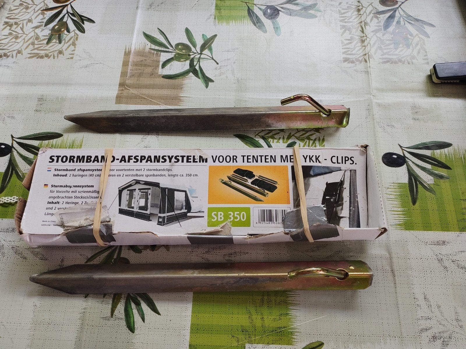 Stormband afspansysteem SB350 voor tenten met YKK clips, Caravans en Kamperen, Caravan accessoires, Ophalen