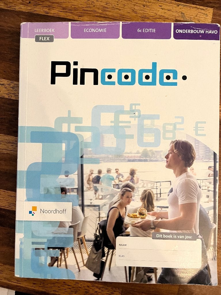 schoolboek Pincode onderbouw Havo, Boeken, Ophalen of Verzenden, Gelezen, HAVO, Bedrijfseconomie of M&O