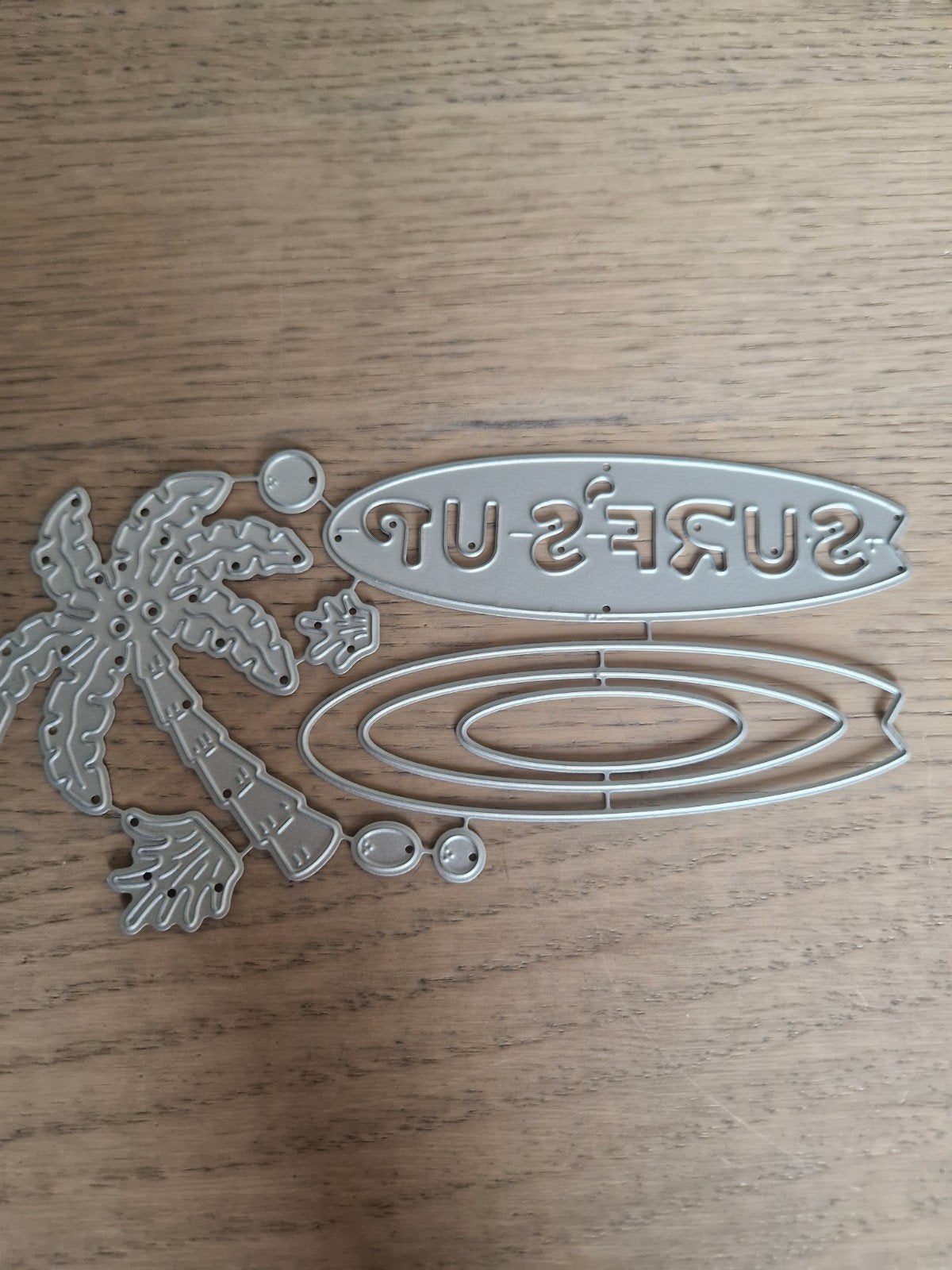 Snijmal surfplank en palmboom - Nieuw, Ophalen of Verzenden, Nieuw