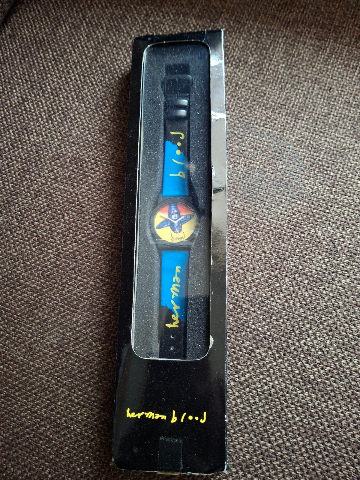 Herman Brood horloge nieuw in blikje en verpakking, Ophalen of Verzenden, Nieuw, Gebruiksvoorwerp