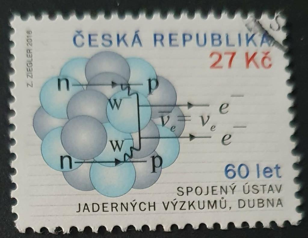 210-26 Ceska Republika 2018 / Jadernych Vyzkumu 27Kc, Verzenden, Overige landen, Gestempeld