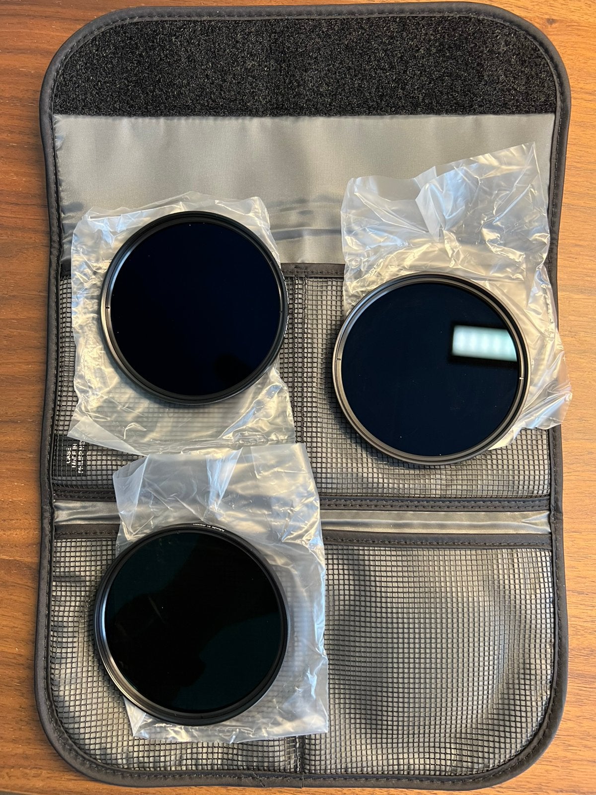 Set Hoya ND-filters 82mm, Ophalen, Inclusief opbergcase, ND-filter, Zo goed als nieuw