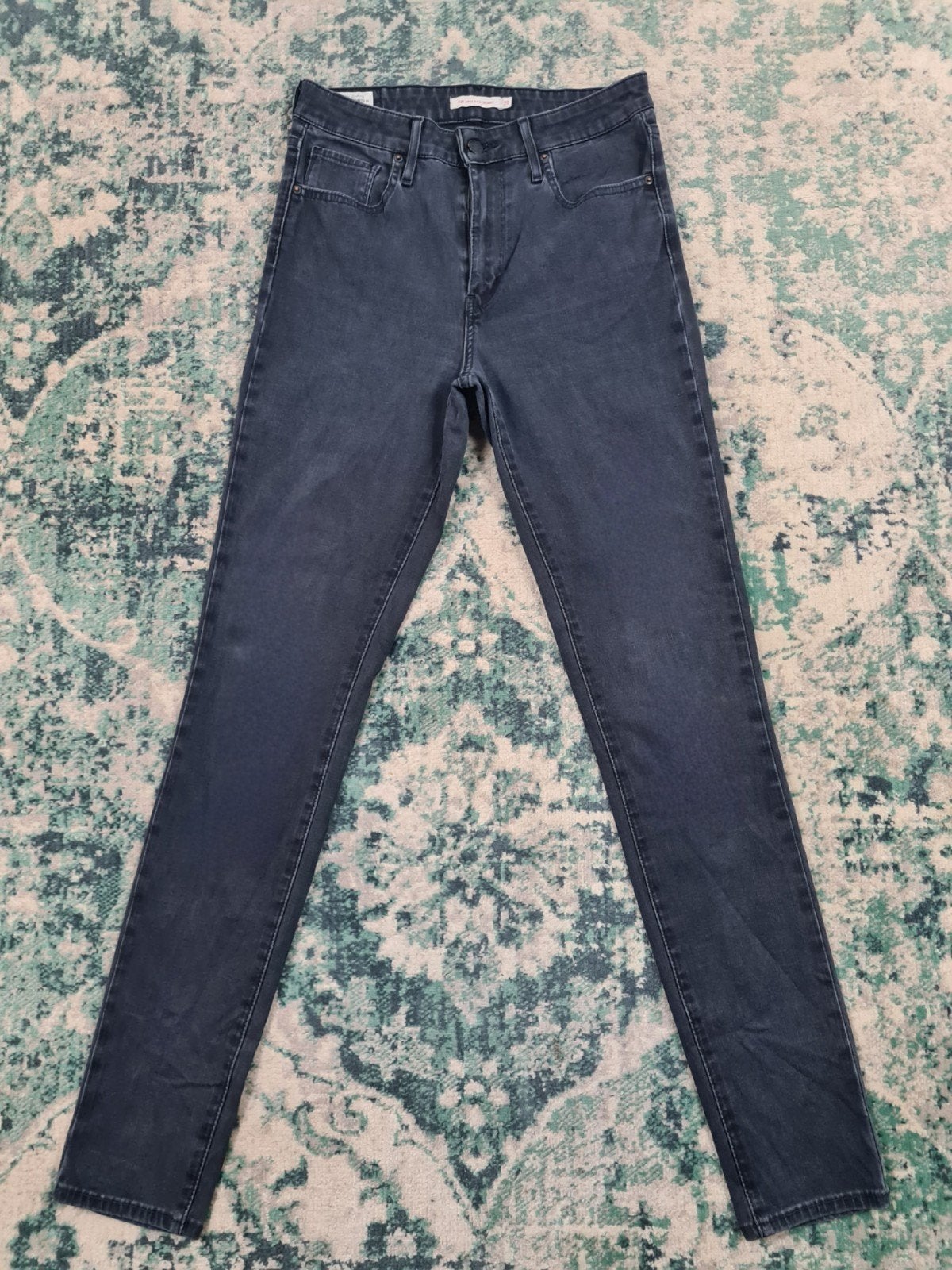 721 Levi's Hig-rise skinny W29 L32 Dames Tulsi2932 Zwart, Zwart, Ophalen of Verzenden, Zo goed als nieuw, W28 - W29 (confectie 36)