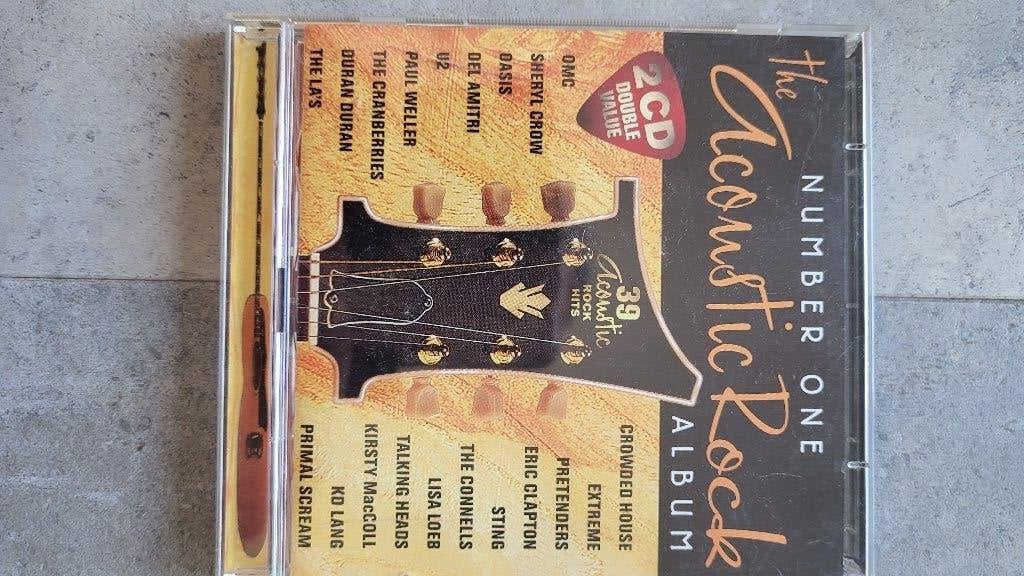 The number one acoustic rock album dubbel cd, Ophalen of Verzenden, Zo goed als nieuw, Poprock