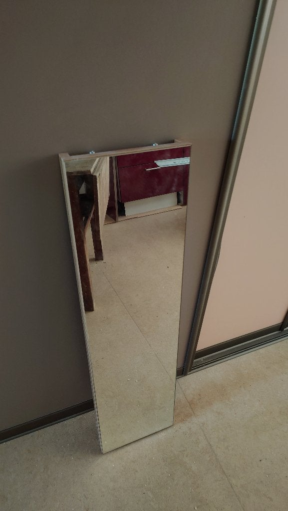 Spiegel 25x95 cm, Huis en Inrichting, Woonaccessoires | Spiegels, Ophalen, Minder dan 50 cm, Gebruikt, Minder dan 100 cm