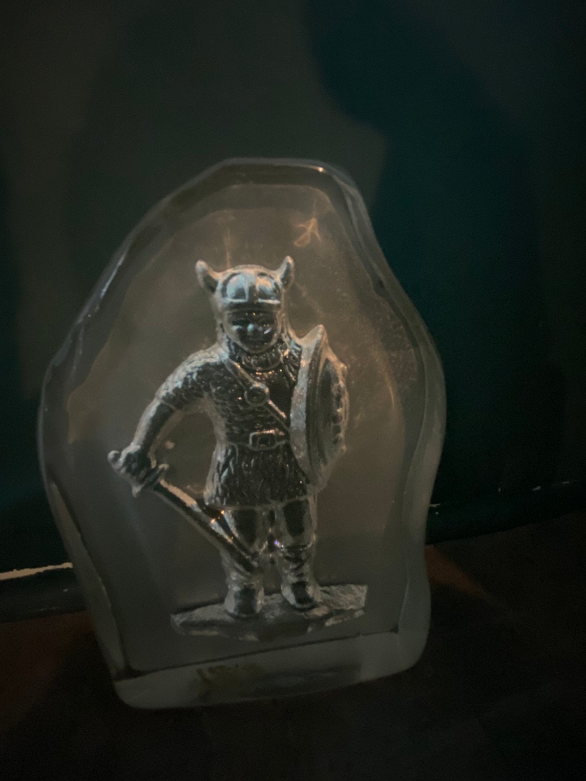 glas viking beeld, Ophalen of Verzenden