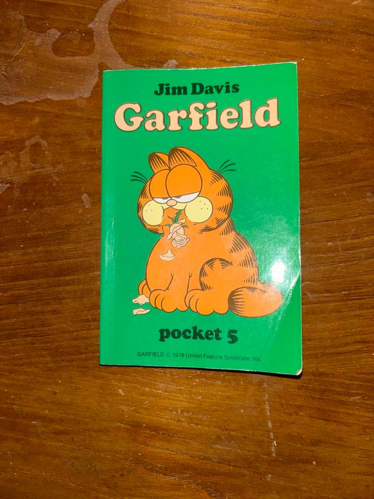 Garfield pocket 5, Boeken, Stripboeken, Eén stripboek, Ophalen, Gelezen