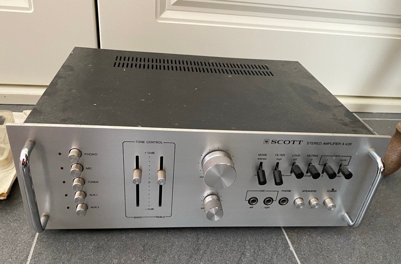 Versterker merk Scott, Ophalen, Gebruikt, Minder dan 500 watt