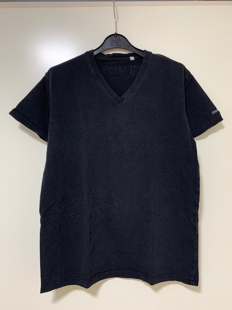 Zwart heren t’shirt maat M, Kleding | Heren, T-shirts, Ophalen of Verzenden, Gedragen, Maat 48/50 (M), Zwart