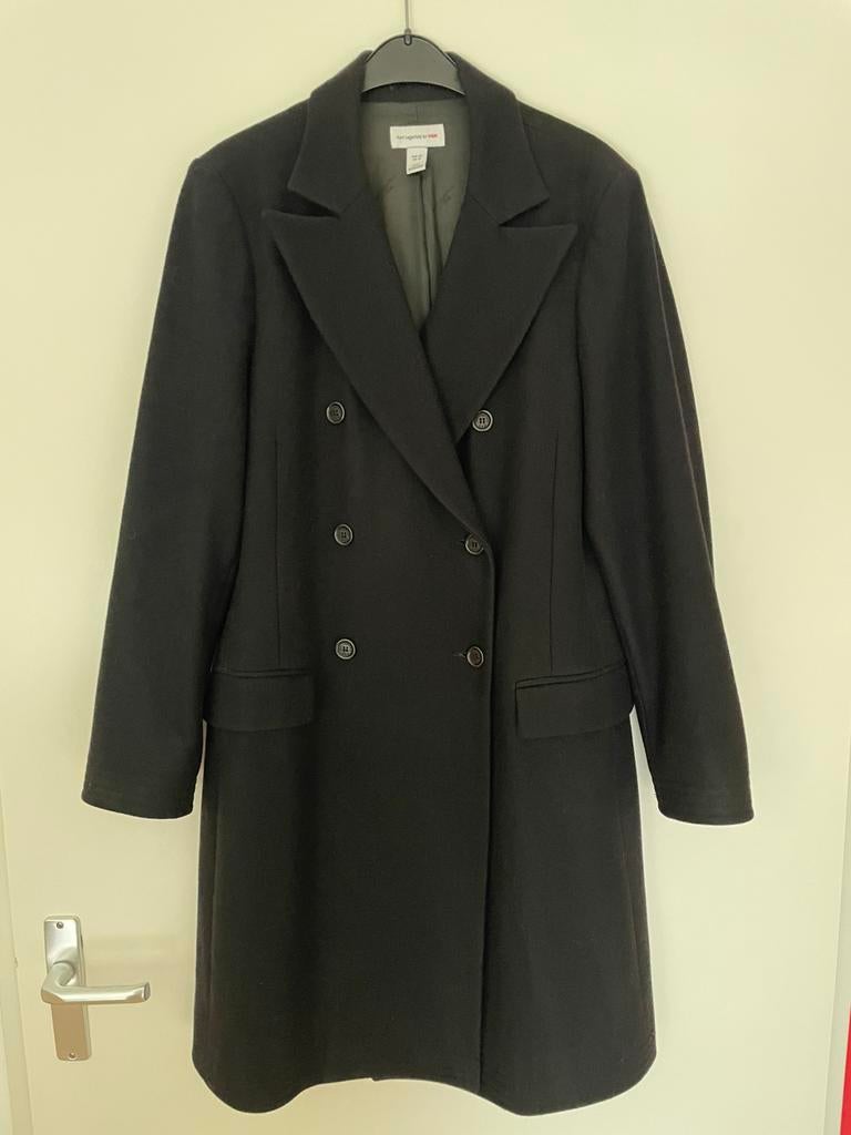 Karl Lagerfeld for H&M jas, maat 40, Ophalen of Verzenden, Zo goed als nieuw, Maat 38/40 (M), Zwart