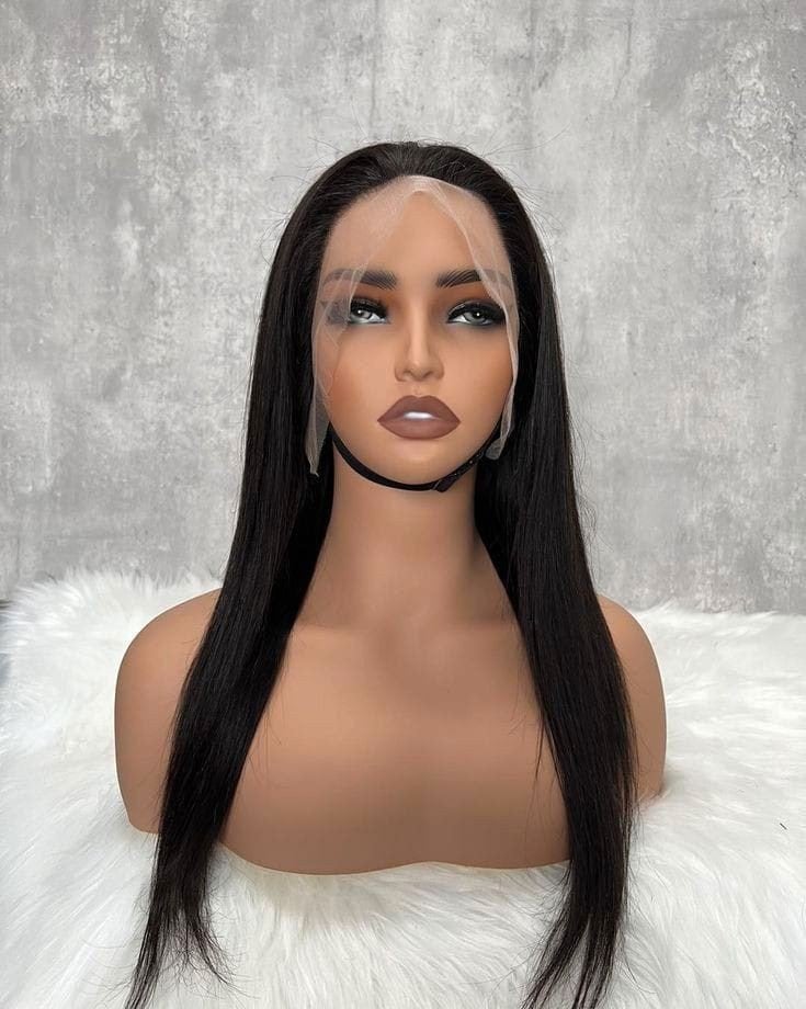 20 inch silky straight pruik/ wig 100% menselijke haar, Ophalen of Verzenden, Nieuw, Pruik of Haarverlenging