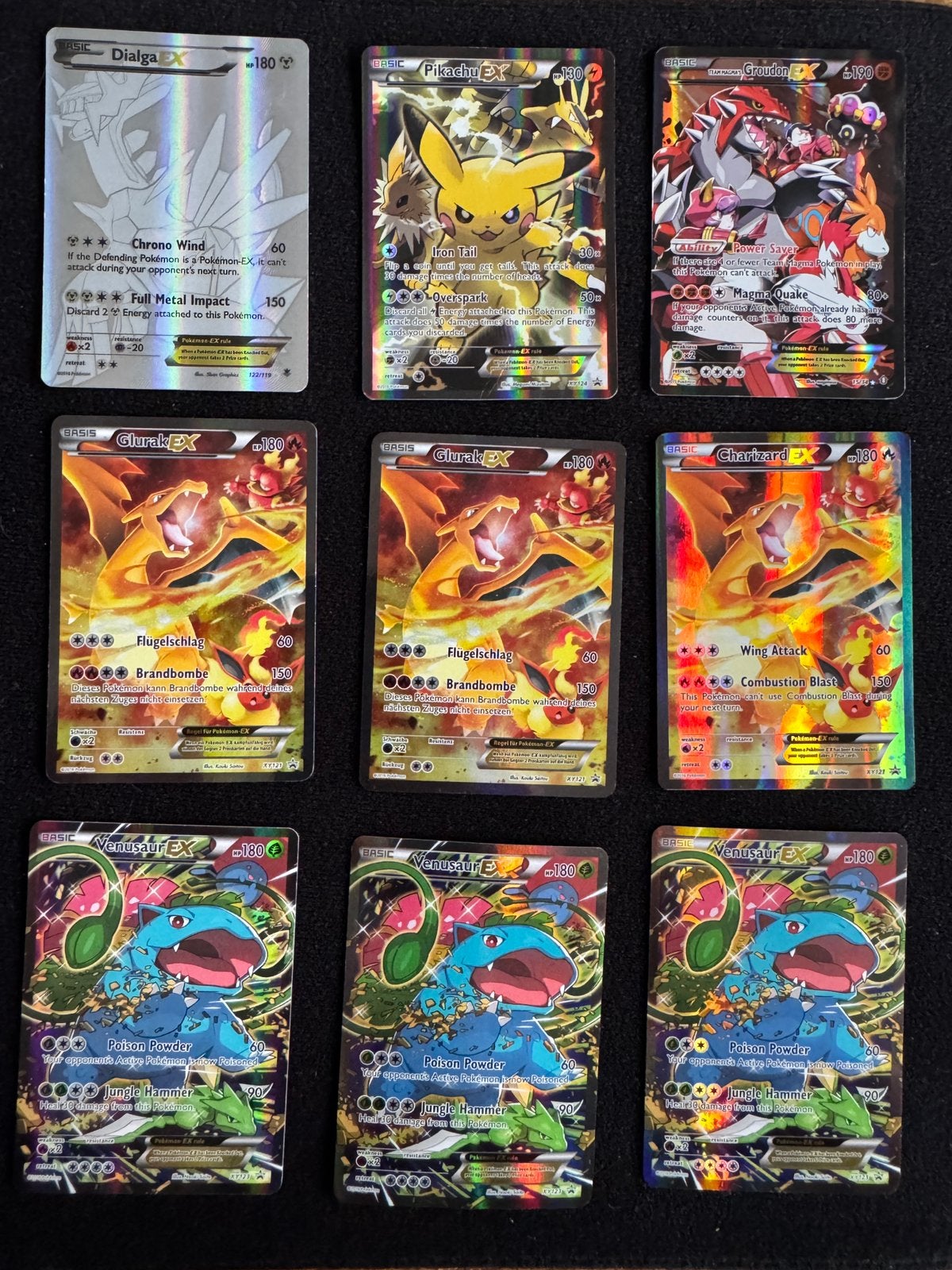 Pokemon Kaarten Charizard Dialga Venusaur Pikachu Promo, Ophalen, Zo goed als nieuw