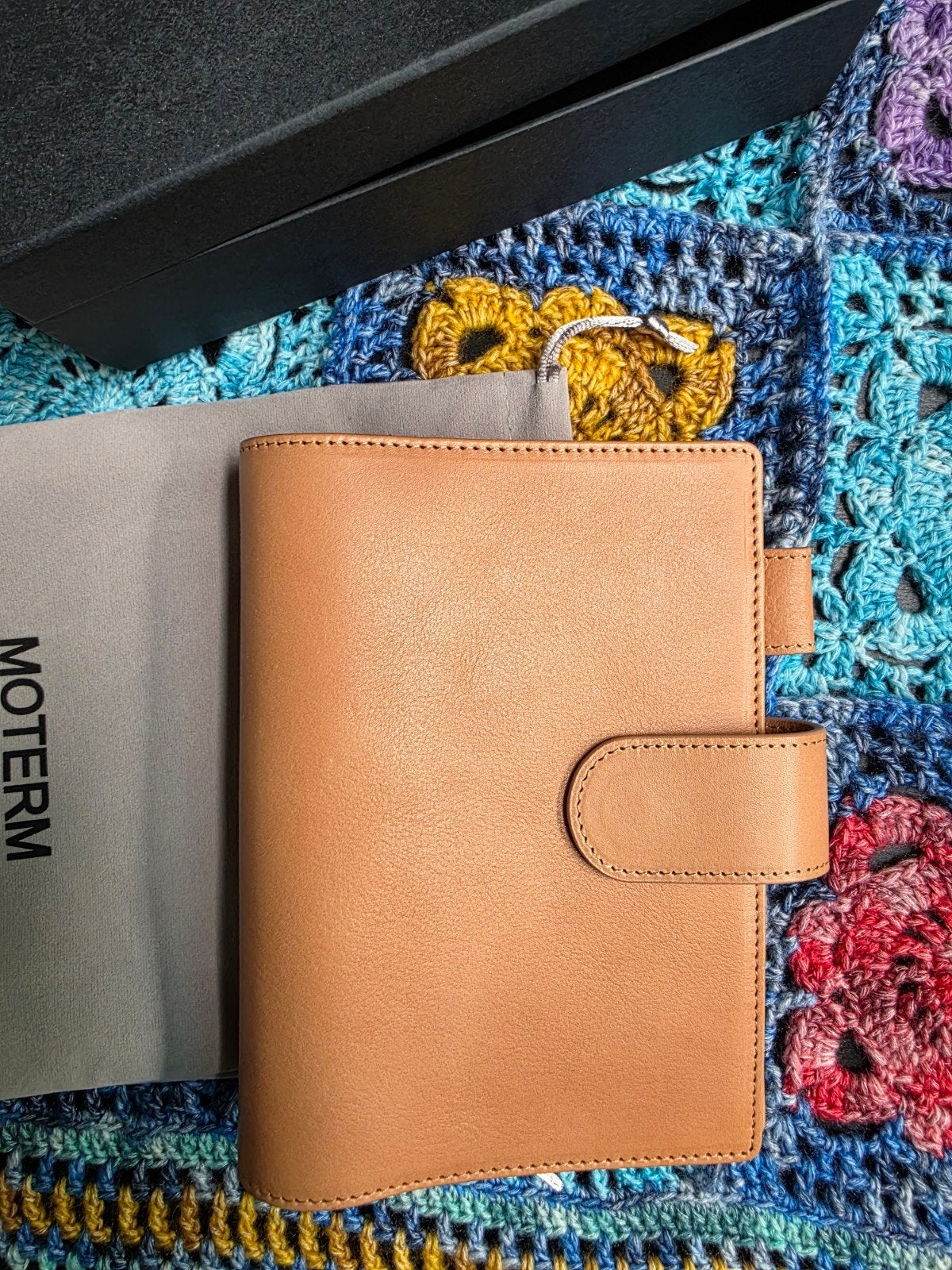 NIEUW Moterm Elite personal in apricot echt leer, Verzenden, Nieuw