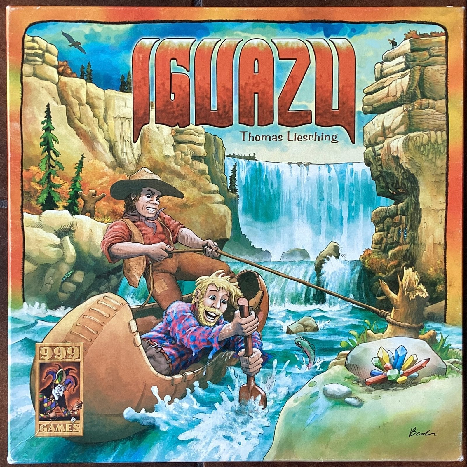 Niagara / Iguazu bordspel 999 games, Hobby en Vrije tijd, Ophalen of Verzenden, Zo goed als nieuw