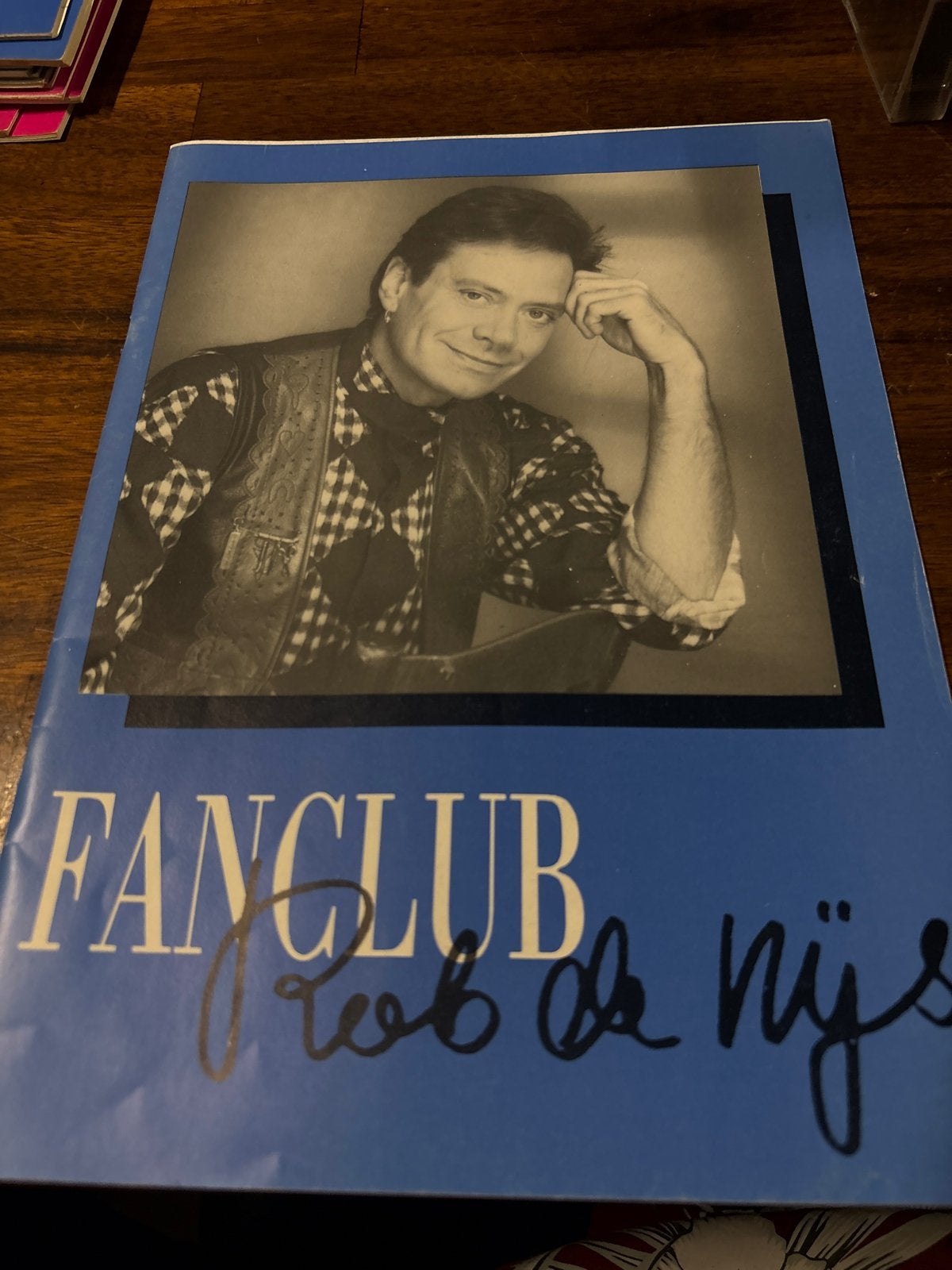 Rob de Nijs Fanclub Malle Babbels Gesigneerd, Gebruikt, Ducoso, Ophalen of Verzenden, Boek, Tijdschrift of Artikel