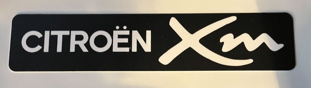 Citroen XM - showplaat  kentekenplaat - reclame, Ophalen of Verzenden, Zo goed als nieuw, Auto's