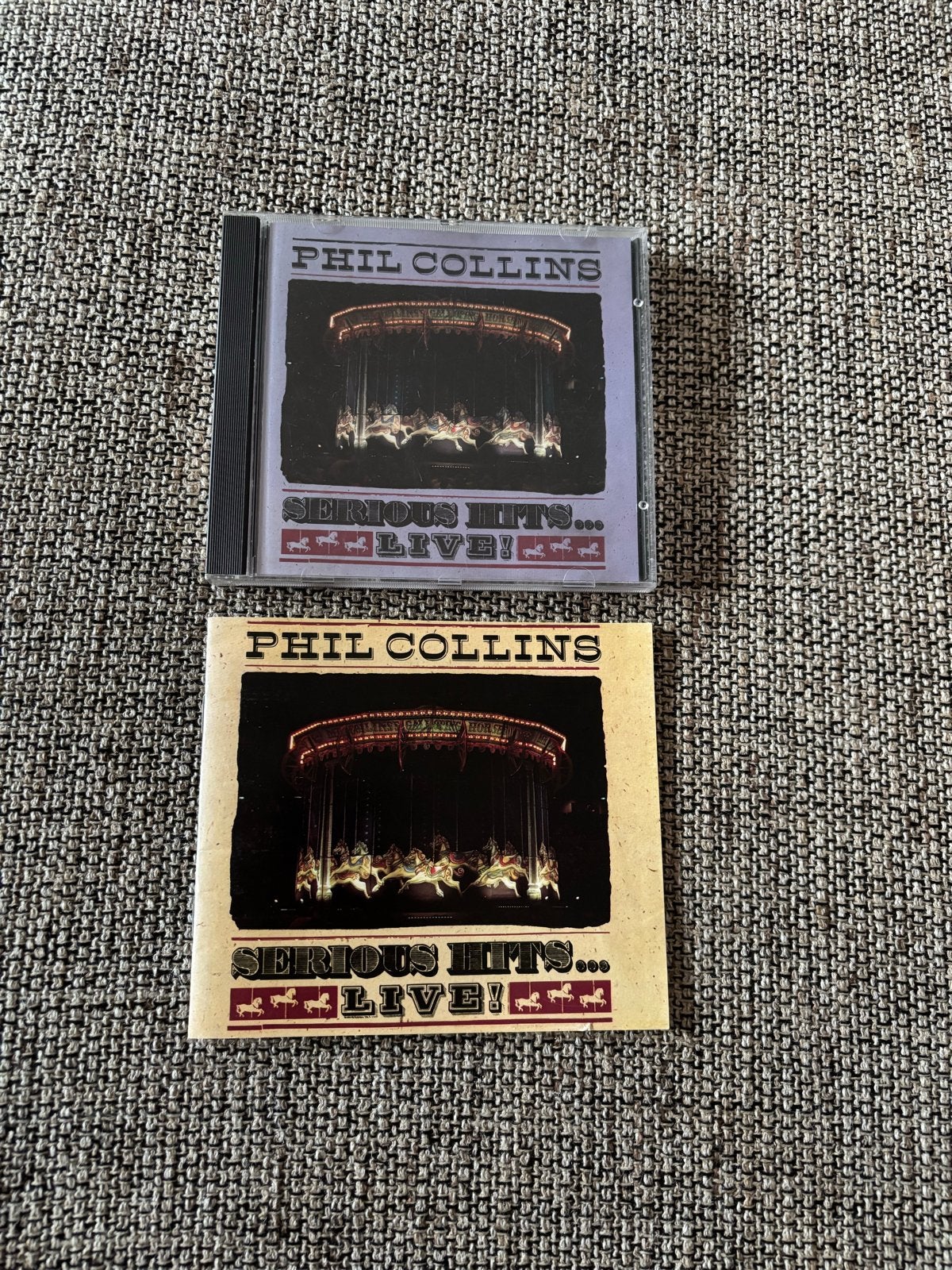 Phil Collins - Serious Hits... Live! CD, Gebruikt, Pop, Ophalen of Verzenden, Live-album