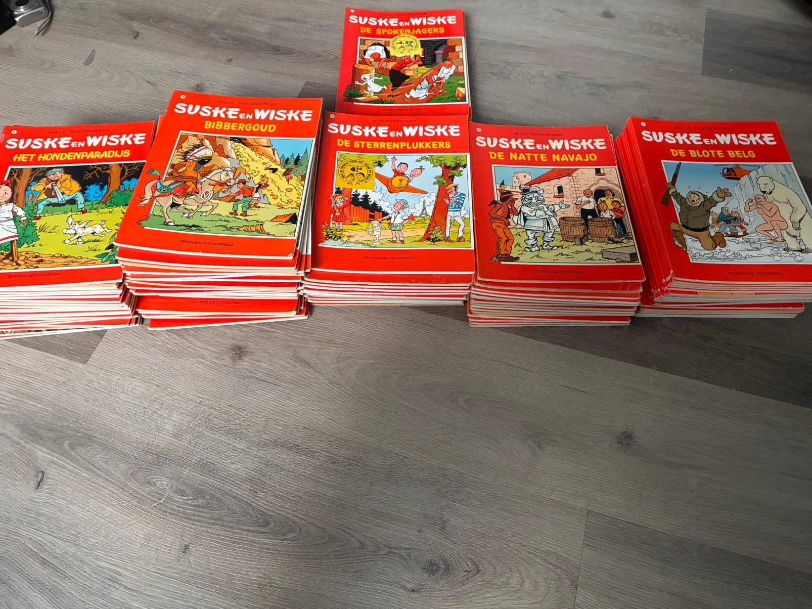 grote verzameling suske en wiske, Meerdere stripboeken, Ophalen of Verzenden, Gelezen, Willy Vandersteen