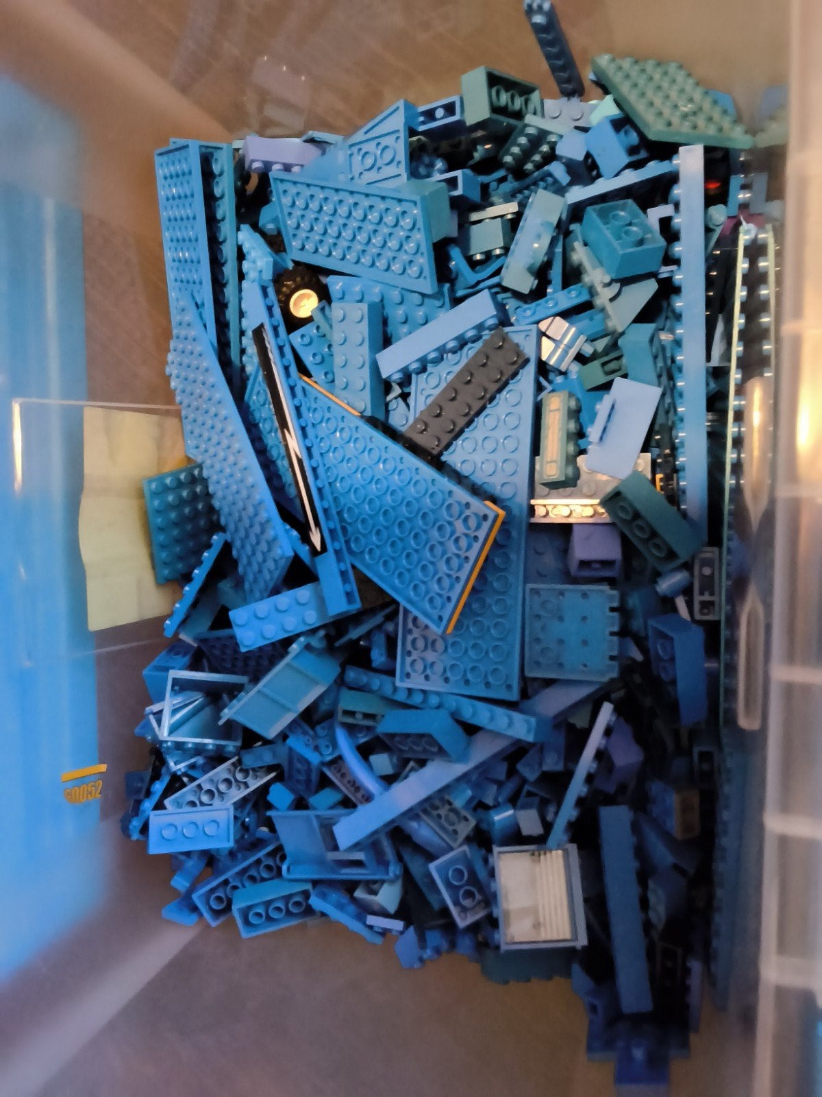 LEGO ONDERDELEN ASORTI IN ZEVEN KLEUREN., Kinderen en Baby's, Speelgoed | Duplo en Lego, Ophalen of Verzenden, Zo goed als nieuw