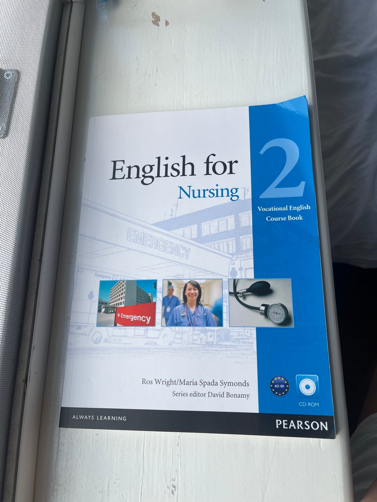 English for Nursing 2 - Opleiding verpleegkundigen, Ophalen of Verzenden, Zo goed als nieuw, HBO