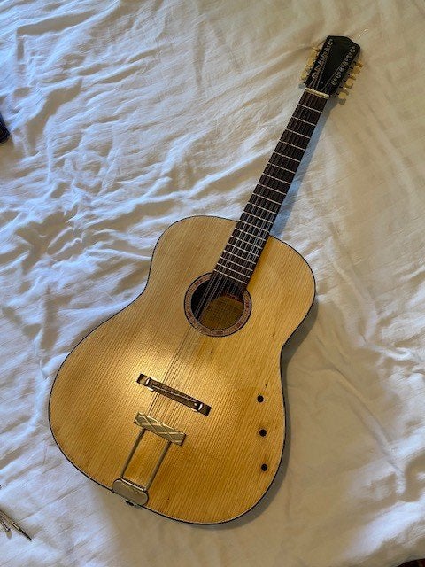 Framus Camping King 12 String Acoustic Guitar, Ophalen, Western- of Steelstringgitaar, 12-snarig