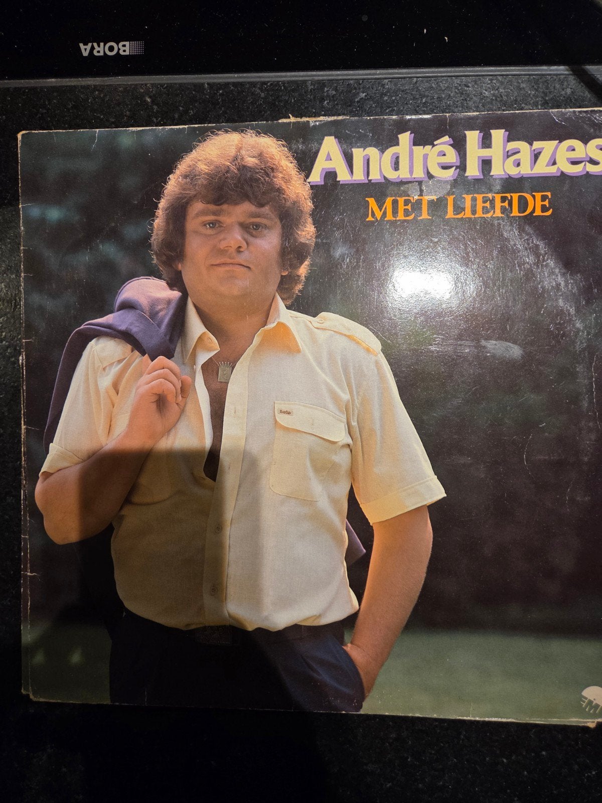 André Hazes - Met Liefde LP (Gebruikt), LP, Gebruikt, Ophalen of Verzenden, Levenslied of Smartlap