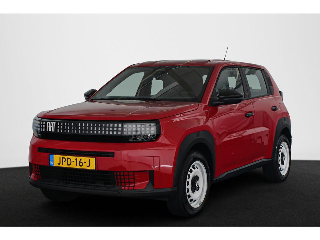Fiat Grande Panda RED 11kW 44 kWh Apple CarPlay Aircondition, Auto's, Automaat, Gebruikt, Panda, Parkeersensor