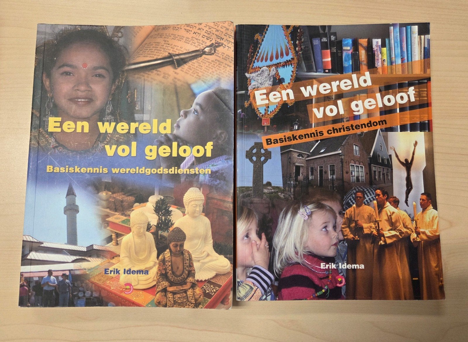 Een wereld vol geloof: Christendom & Wereldgodsdiensten, Ophalen of Verzenden, Zo goed als nieuw, Erik Idema, Overige religies