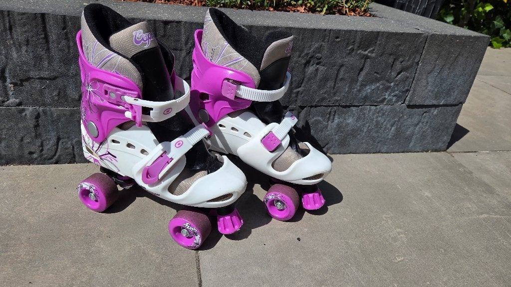Osprey rolschaatsen maat 32-36, Kinderen en Baby's, Speelgoed | Buiten | Rolschaatsen, Ophalen, Verstelbaar, Kinderen, Zo goed als nieuw