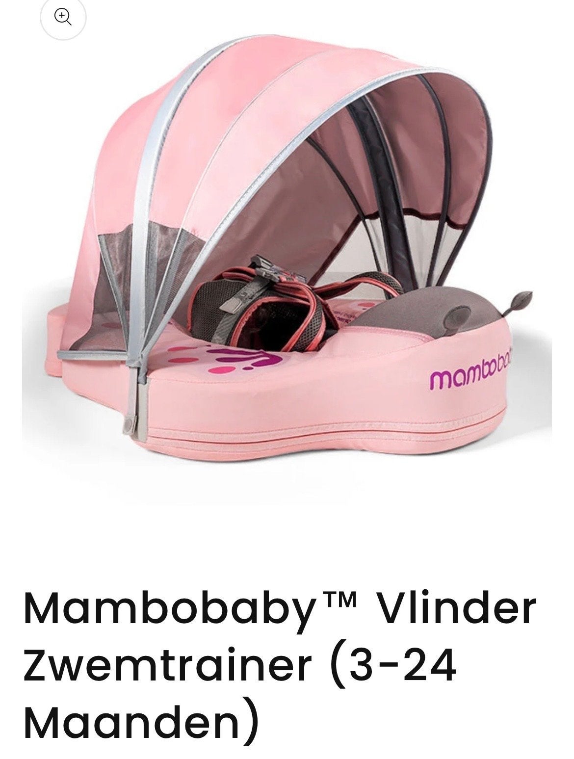 Mambobaby Baby Float Zwemtrainer met schaduwscherm, Ophalen of Verzenden, Nieuw, Overige typen