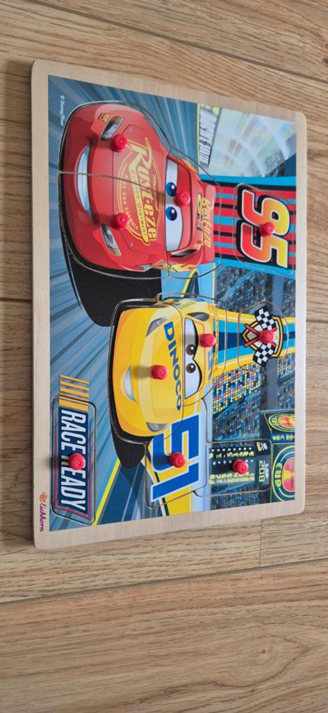 Houten cars Puzzel, Ophalen of Verzenden, 10 tot 50 stukjes