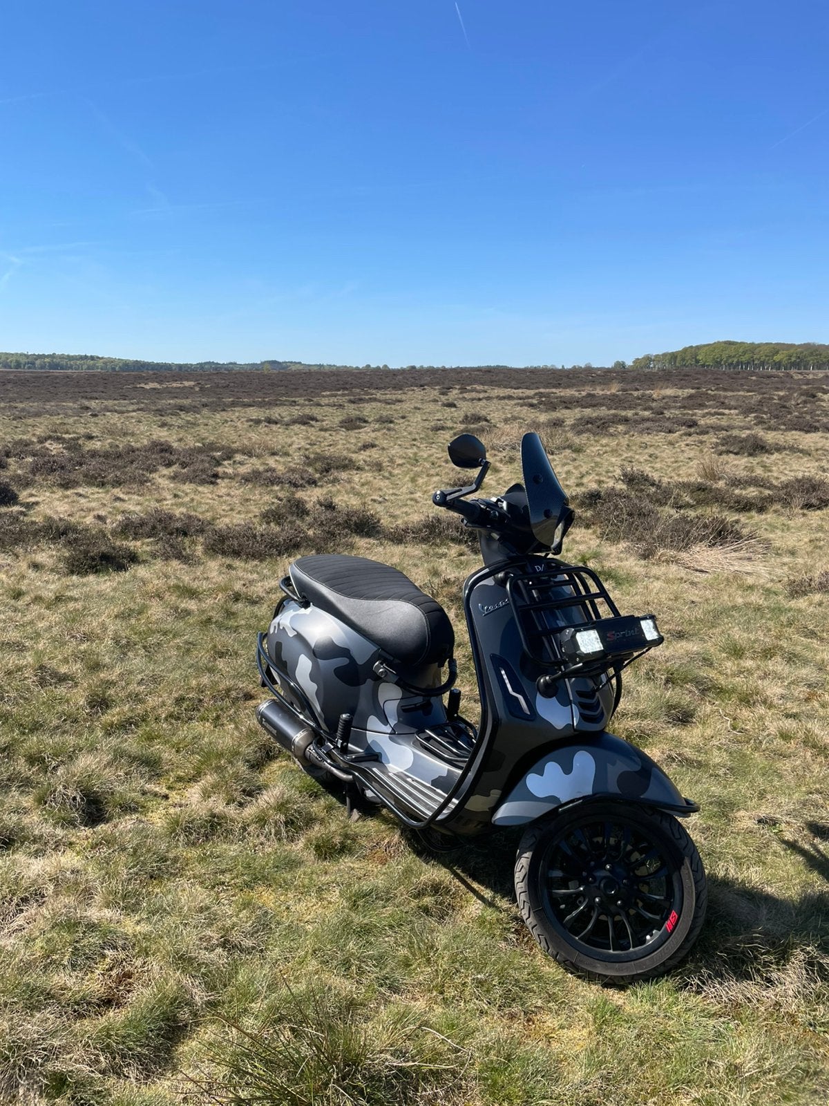 Vespa sprint 80cc 4v, Ophalen, Maximaal 45 km/u, Vespa S, Zo goed als nieuw