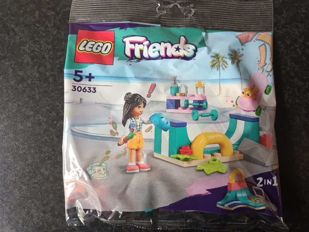 Nieuw Lego 30633 Friends 2 in 1 skatehelling, Inclusief accessoires, Lego, Nieuw, Friends