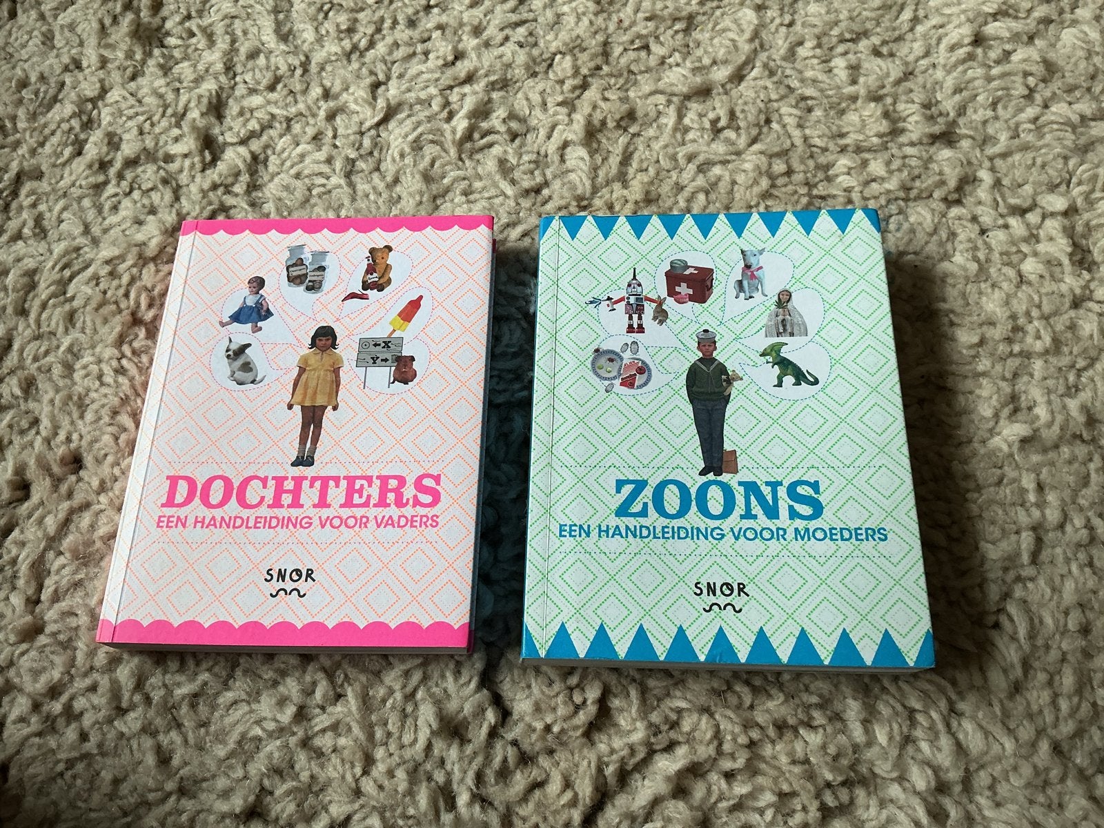 Dochters & Zoons: Handleiding voor ouders (set) opbr giro555, Ophalen of Verzenden, Zo goed als nieuw