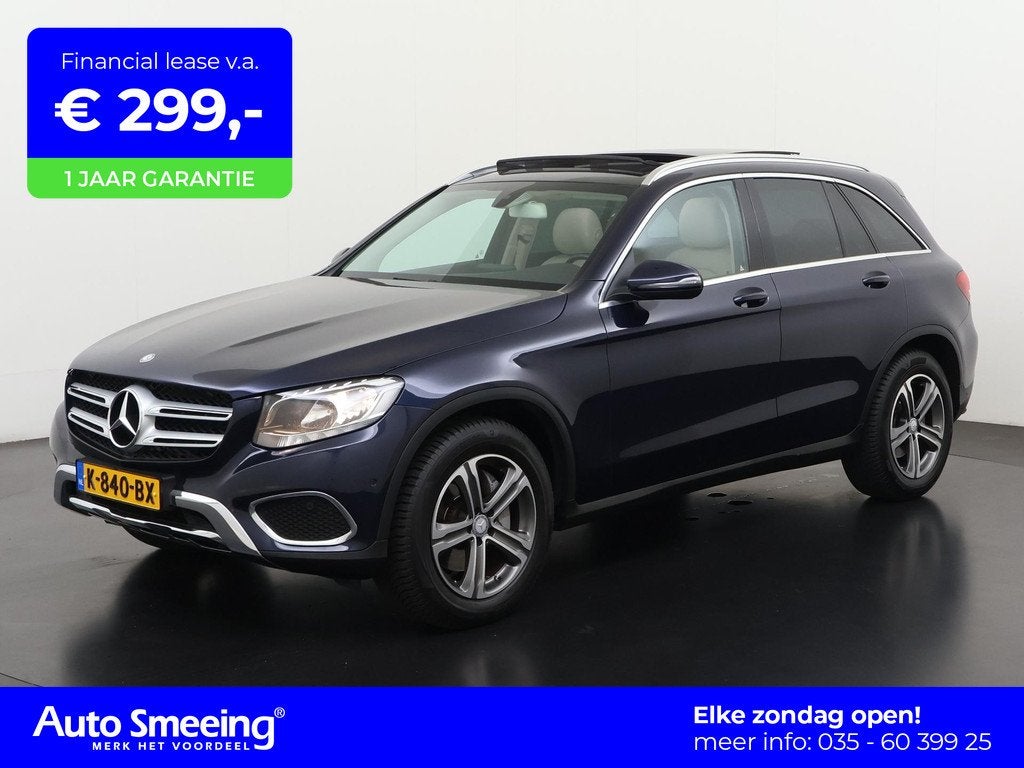 Mercedes-Benz GLC-klasse 250 4MATIC Ambition | Panoramadak |, Auto's, Mercedes-Benz, Automaat, 12 maanden, Gebruikt, 4 cilinders