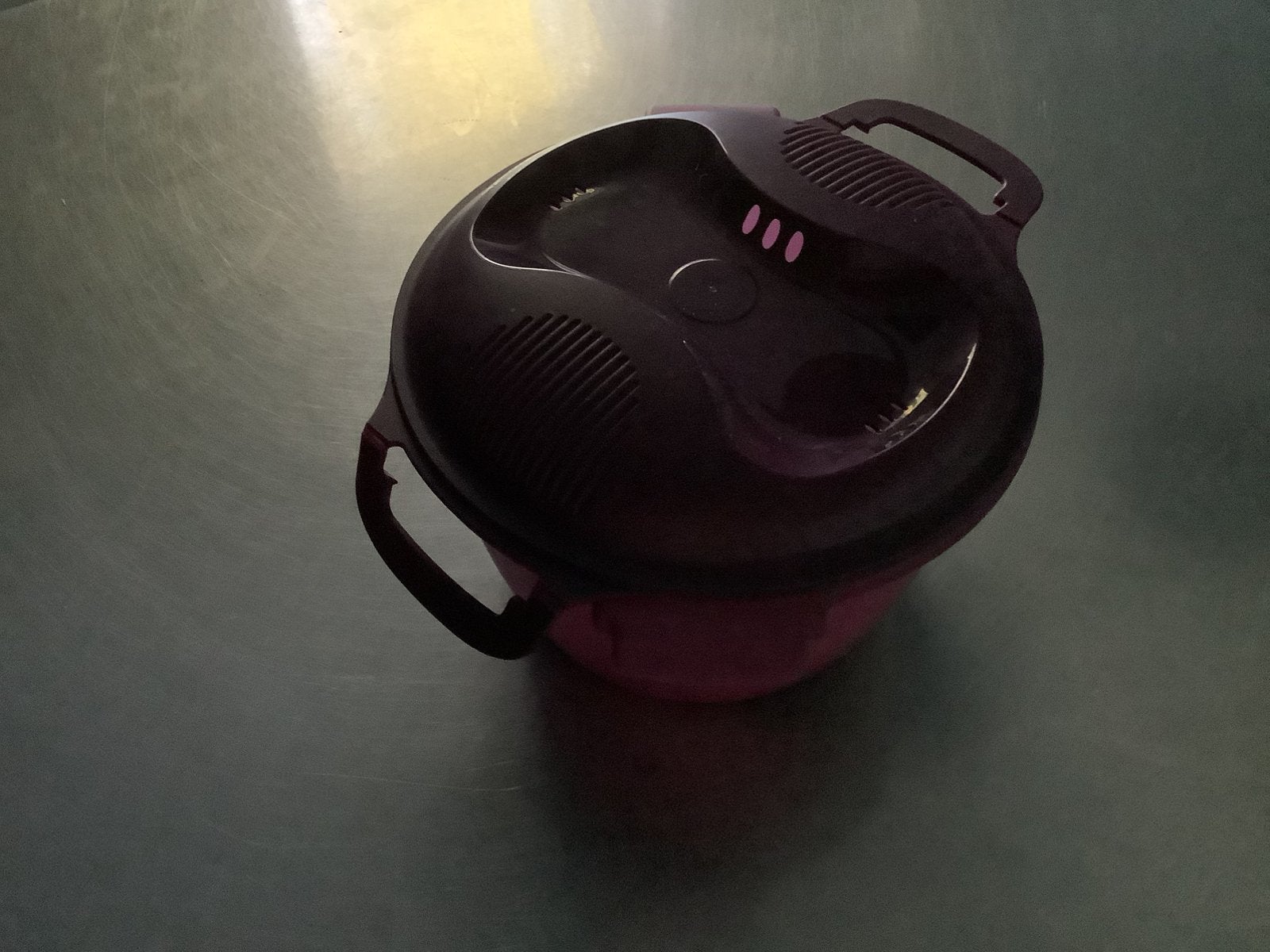 Microwave rijst koker van tupperware 2,2 liter, Ophalen of Verzenden, Zo goed als nieuw, Overige typen