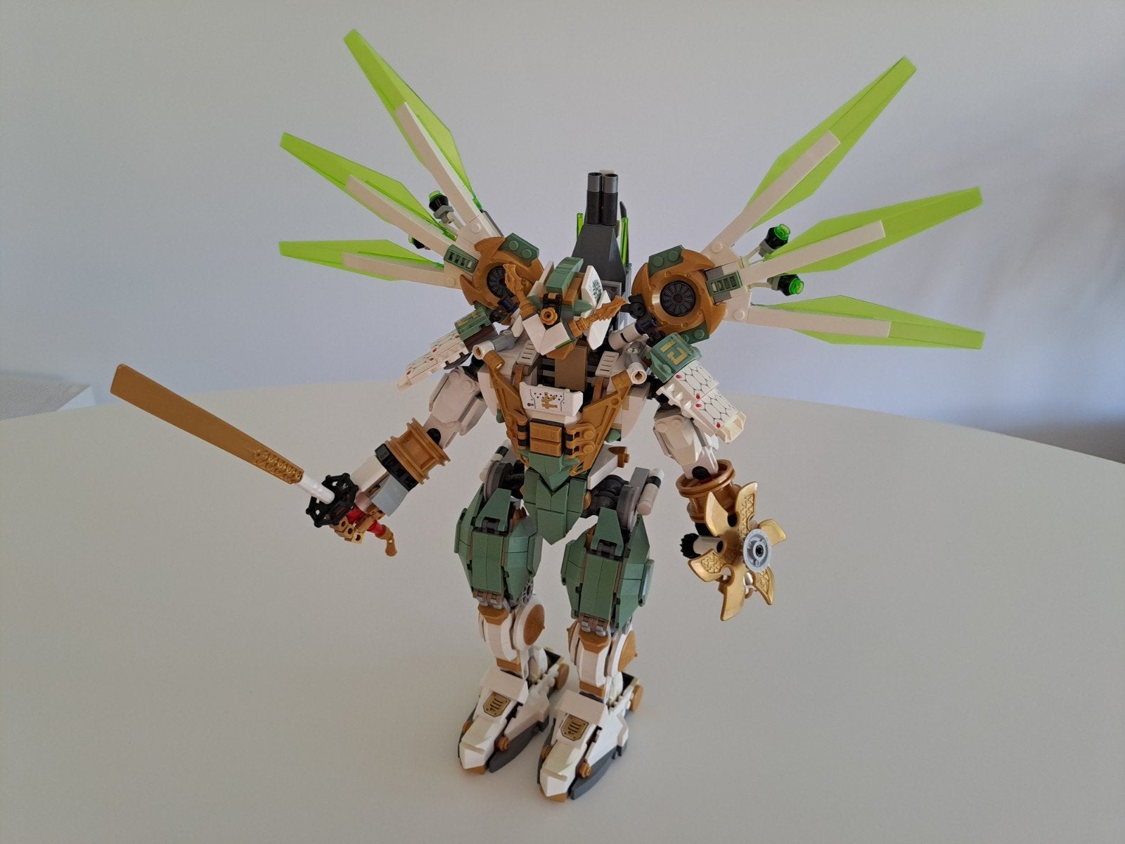 LEGO Ninjago 70676 Lloyd's Titan Mech met handleiding, Ophalen of Verzenden, Zo goed als nieuw
