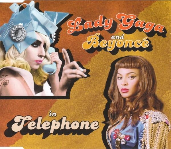 LADY GAGa + BEYONCE CD SINGLE TELEPHONE, 6 singles of meer, Ophalen of Verzenden, Zo goed als nieuw, Pop