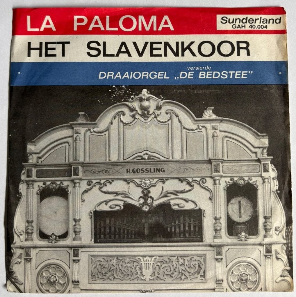 Draaiorgel De Bedstee – H. Gossling, Gebruikt, 7 inch, Ophalen of Verzenden, Overige typen