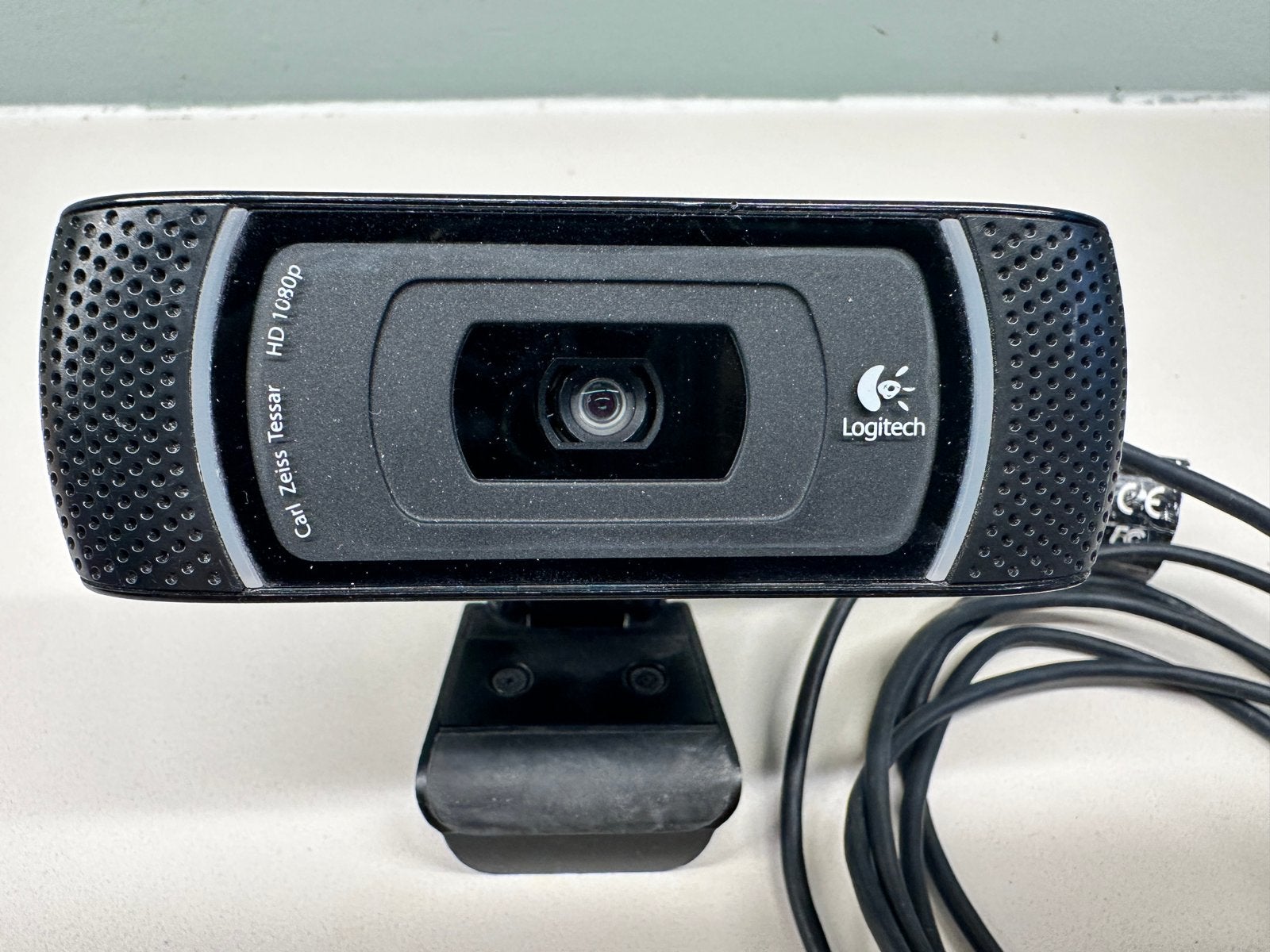 Logitech C920 HD Pro, Computers en Software, Webcams, ChromeOS, Ophalen of Verzenden, Zo goed als nieuw, Monitorclip