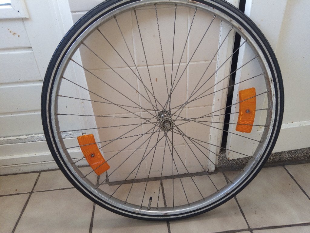 Fiets will, Gebruikt, Velgrem, 49 tot 53 cm, Ophalen