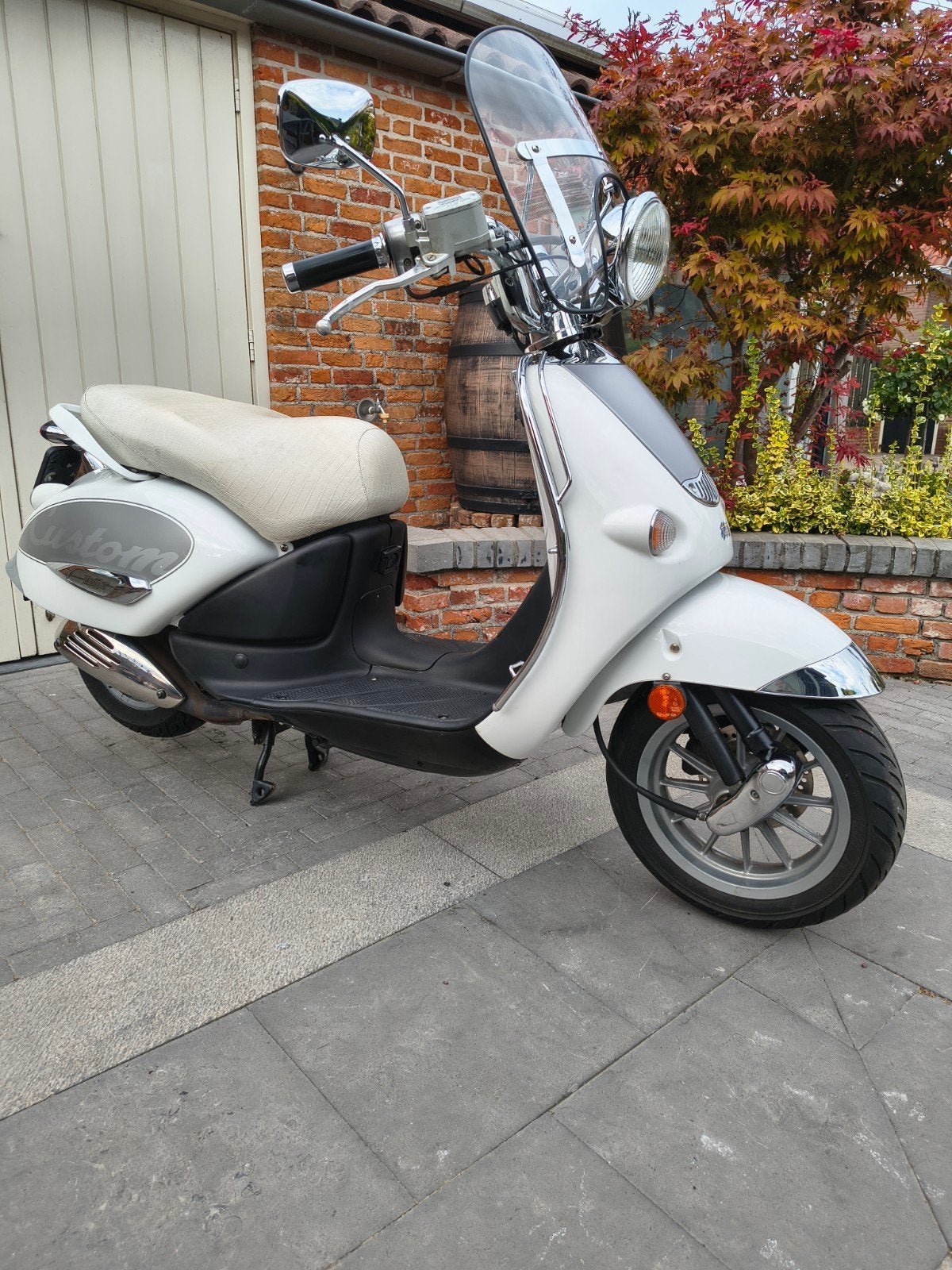 Aprilia Mojito retro scooter - in perfecte staat, Fietsen en Brommers, Scooters | Aprilia, Ophalen, Gebruikt, Maximaal 45 km/u