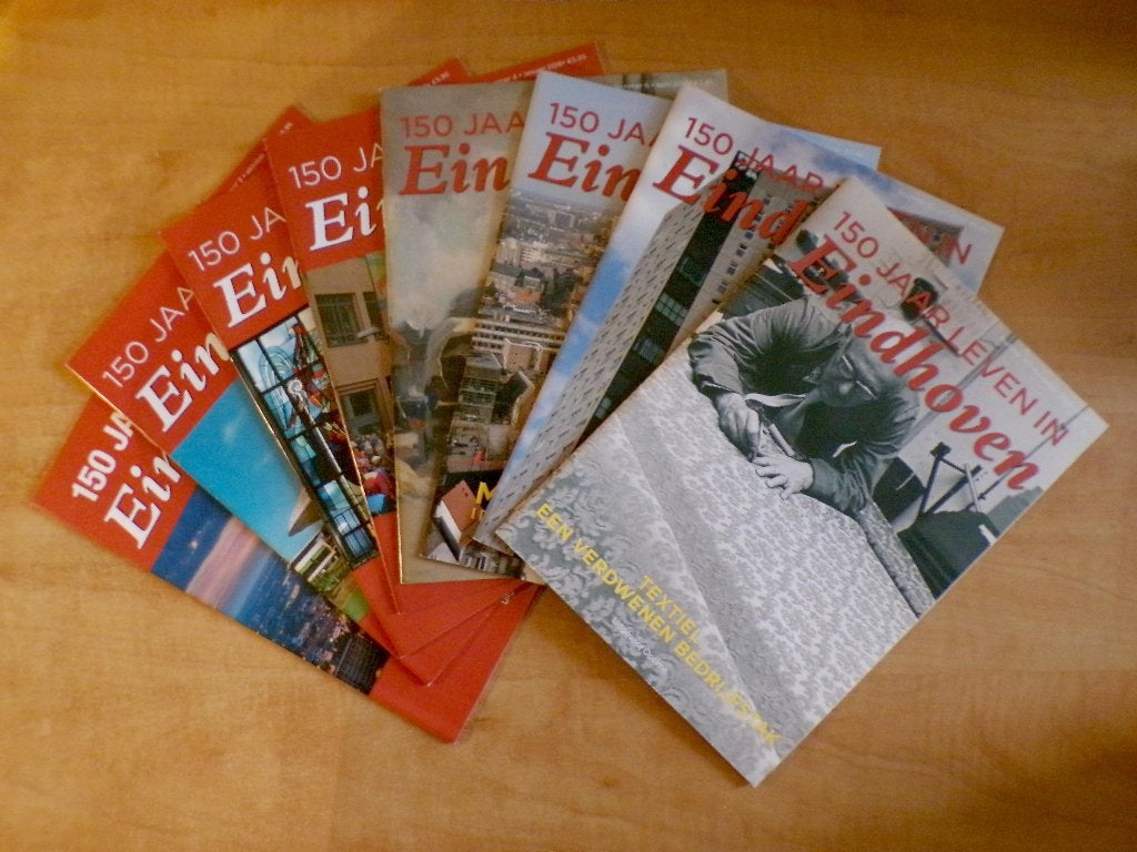 150 jaar leven in Eindhoven (2019), 8 delen in goede staat, Ophalen of Verzenden, 20e eeuw of later, Zo goed als nieuw