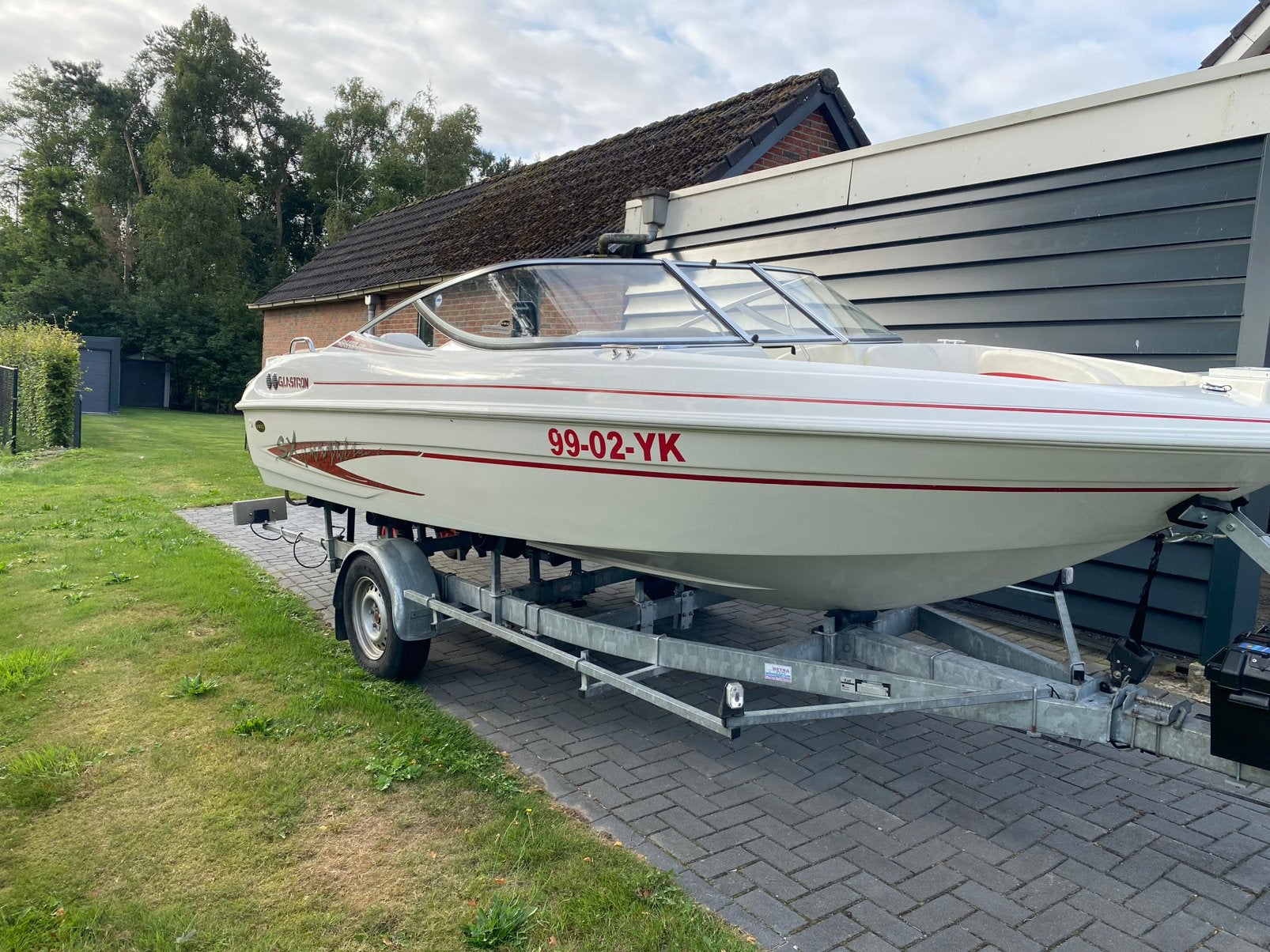 Glastron  SX 175 ski en Fish bowrider, Ophalen, Overige merken, Gebruikt, Met afstandsbediening