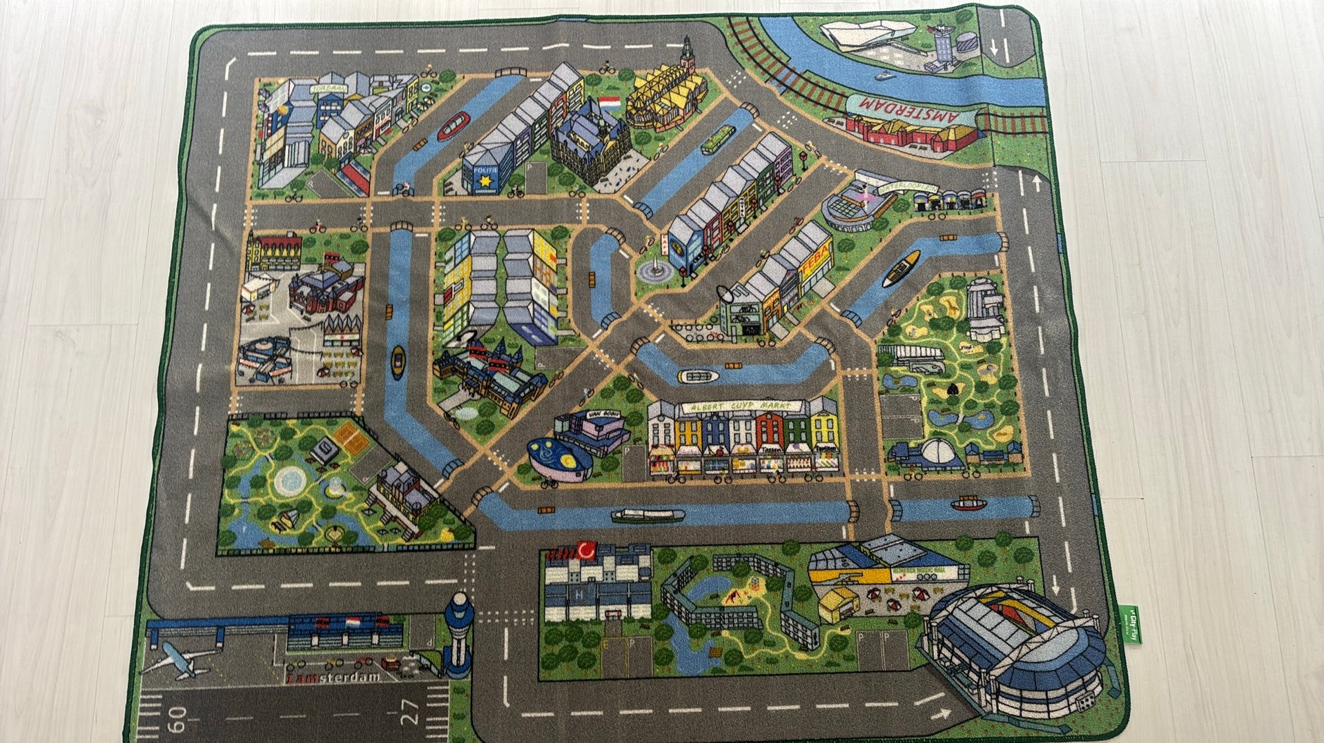 Vloerkleed Amsterdam, Ophalen, 100 tot 150 cm, Zo goed als nieuw, 150 tot 200 cm