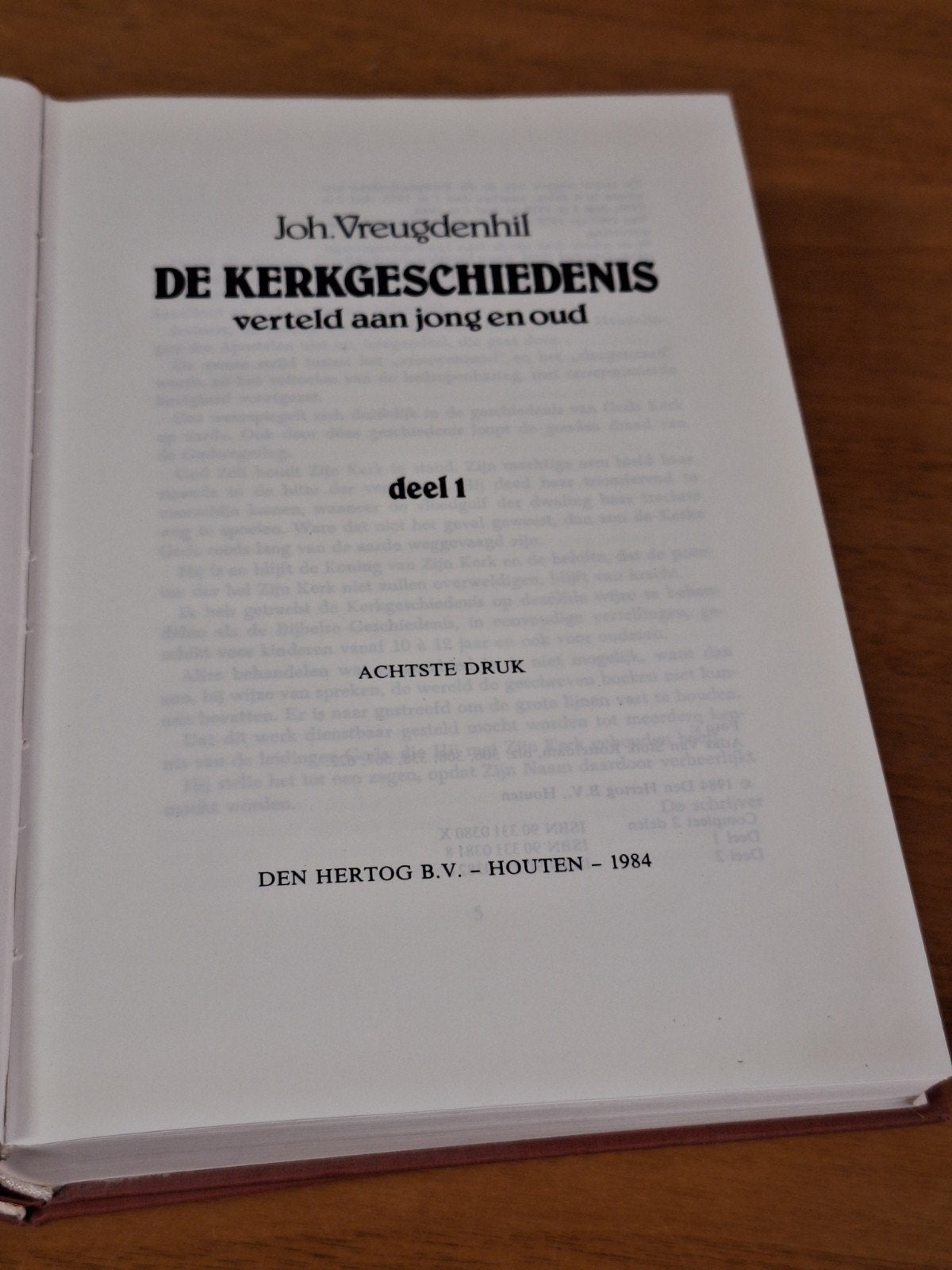 Kerkgeschiedenis Vreugdenhil. WD014/09, Ophalen of Verzenden, Gelezen