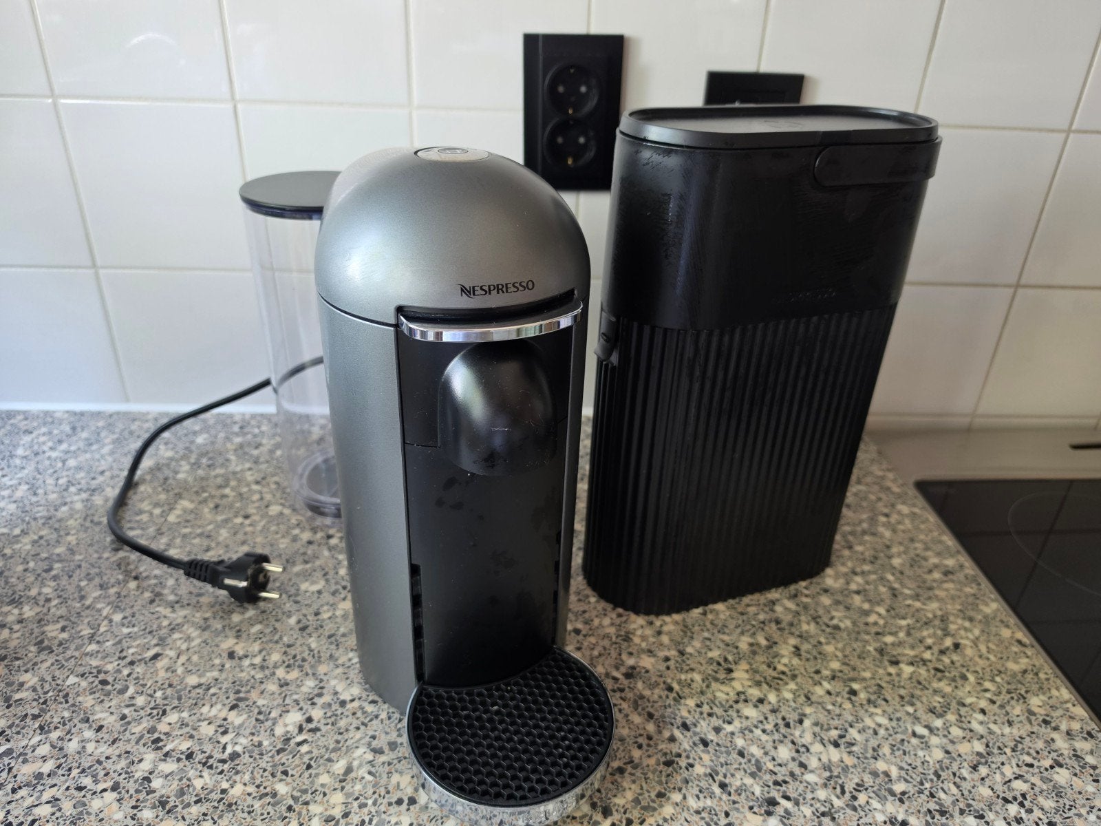 Nespresso Krups XN900 Koffiemachine - Zo goed als nieuw, Ophalen, Espresso apparaat, Zo goed als nieuw, 1 kopje