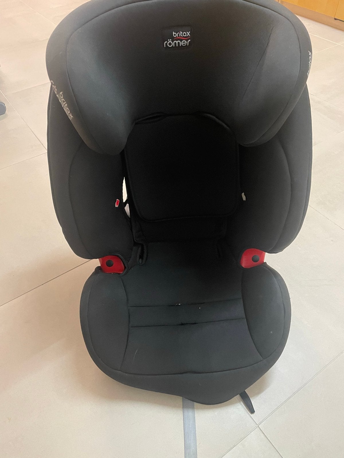 Britax Römer Evolva 1-2-3 SL SICT Autostoel Zwart, Ophalen, Romer, Autogordel of Isofix, Gebruikt