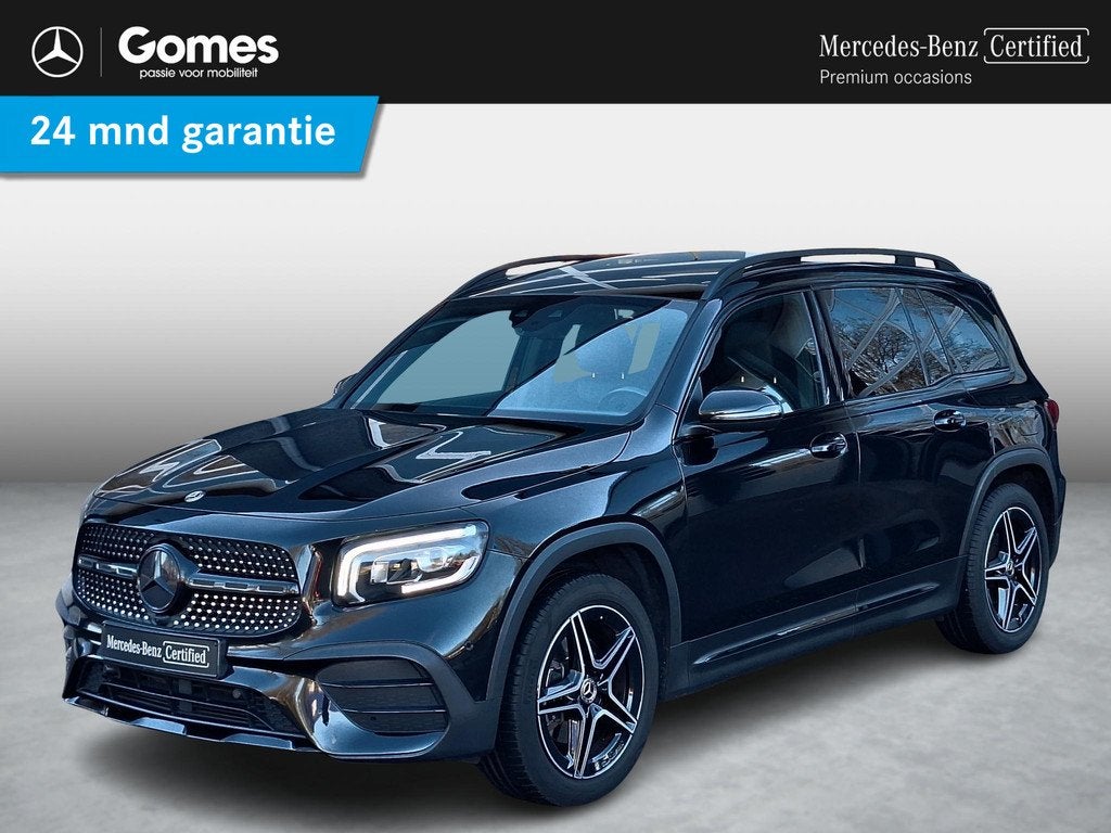 Mercedes-Benz GLB 200 Business Solution AMG | Trekhaak afnee, Auto's, Mercedes-Benz, Stof, 4 cilinders, Stoelverwarming, Origineel Nederlands