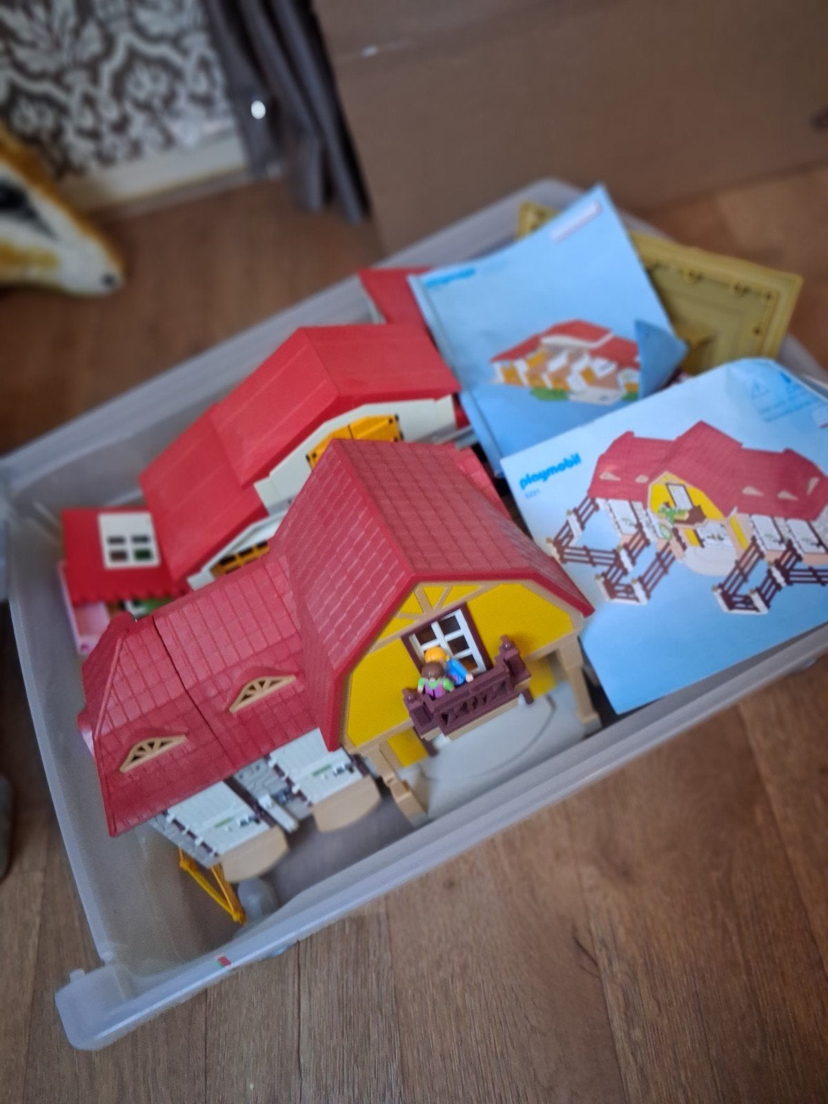 Grote Playmobil boerderij met dieren en accessoires, Kinderen en Baby's, Speelgoed | Playmobil, Ophalen of Verzenden, Gebruikt